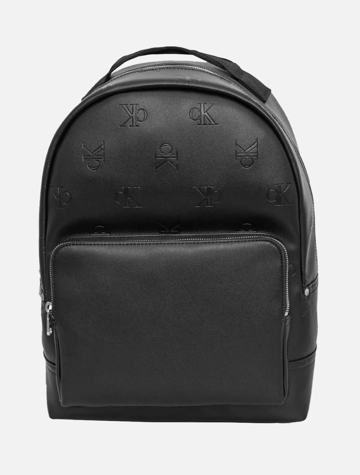 Imagem principal Mochila Calvin Klein Couro Full Logo CK Preta Calvin Klein preto