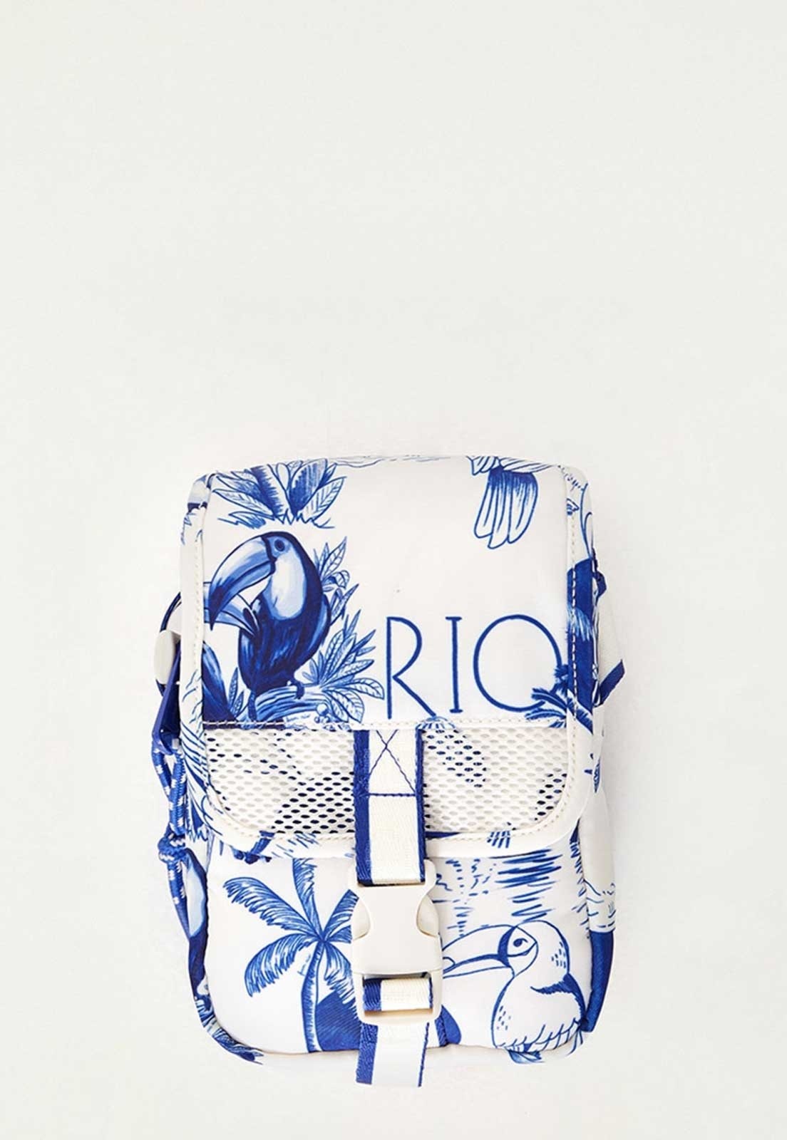 Imagem principal Bolsa Feminina FARM Estampa Tucanos Branca FARM branco