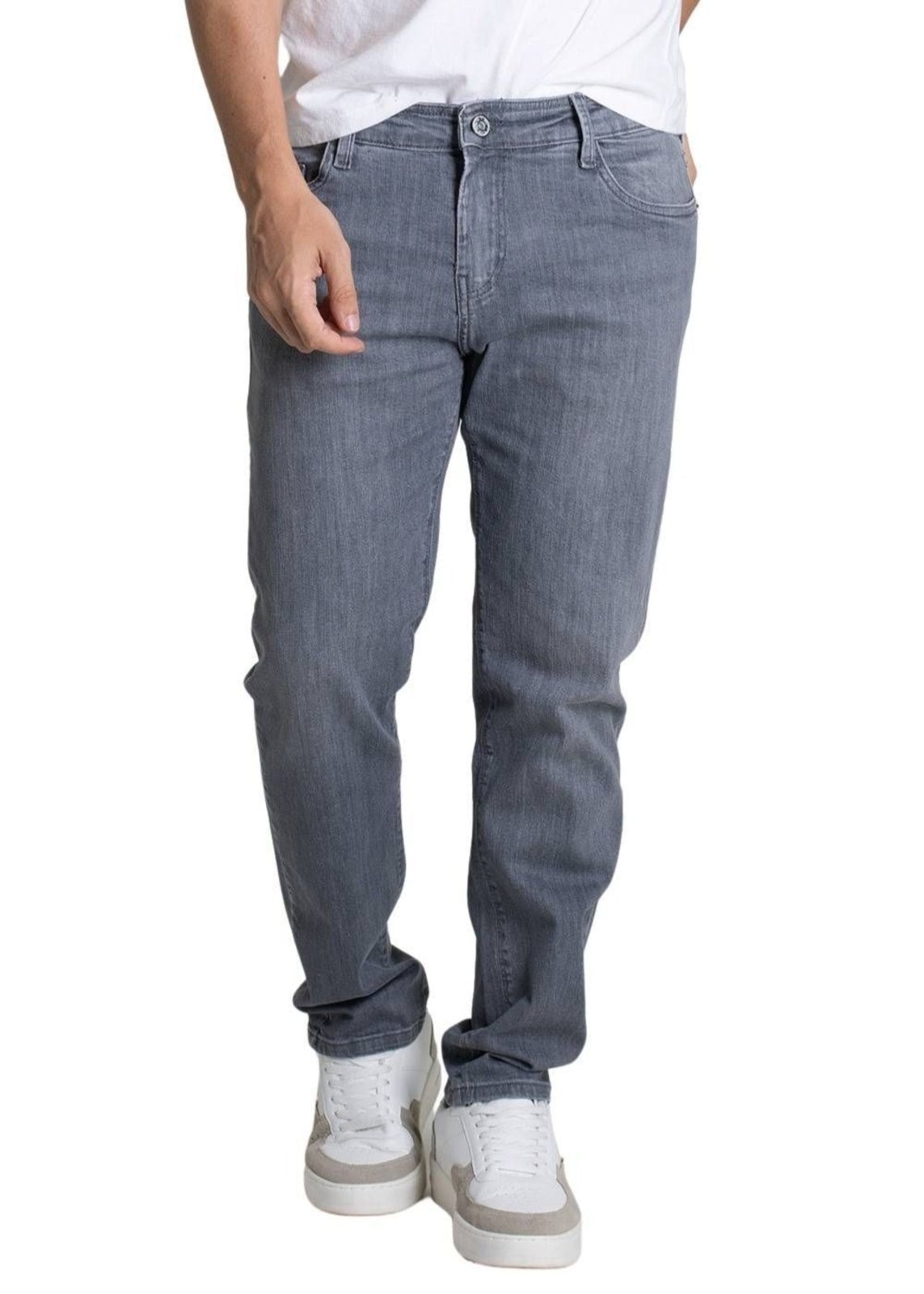 Imagem principal Calça Jeans Sawary Slim - 279514 Sawary cinza