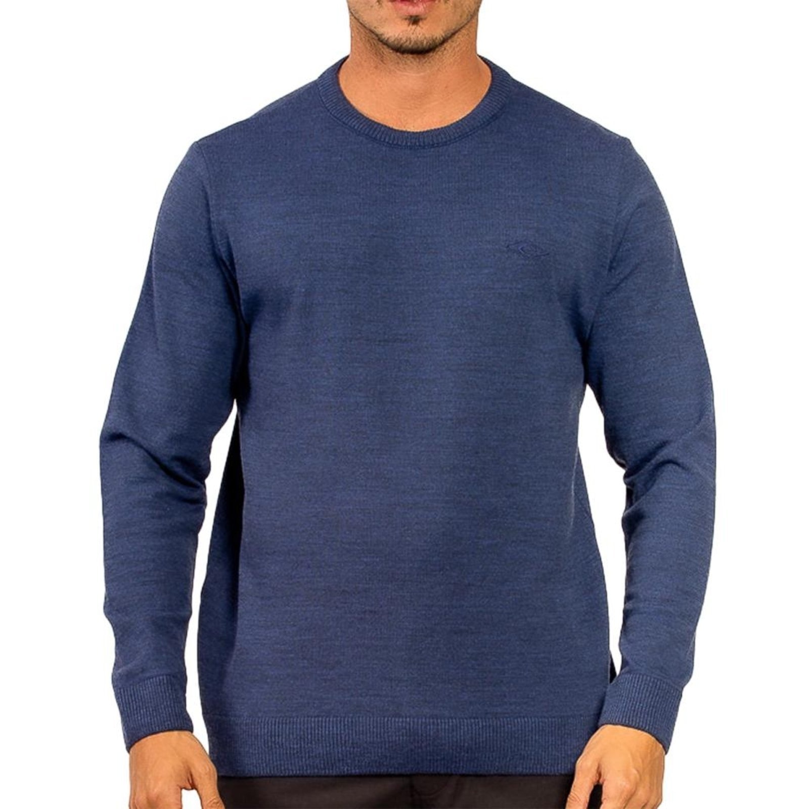 Imagem principal Tricot Rip Curl Diamond Knit WT24 Masculino Navy Marle Rip Curl azul marinho navy