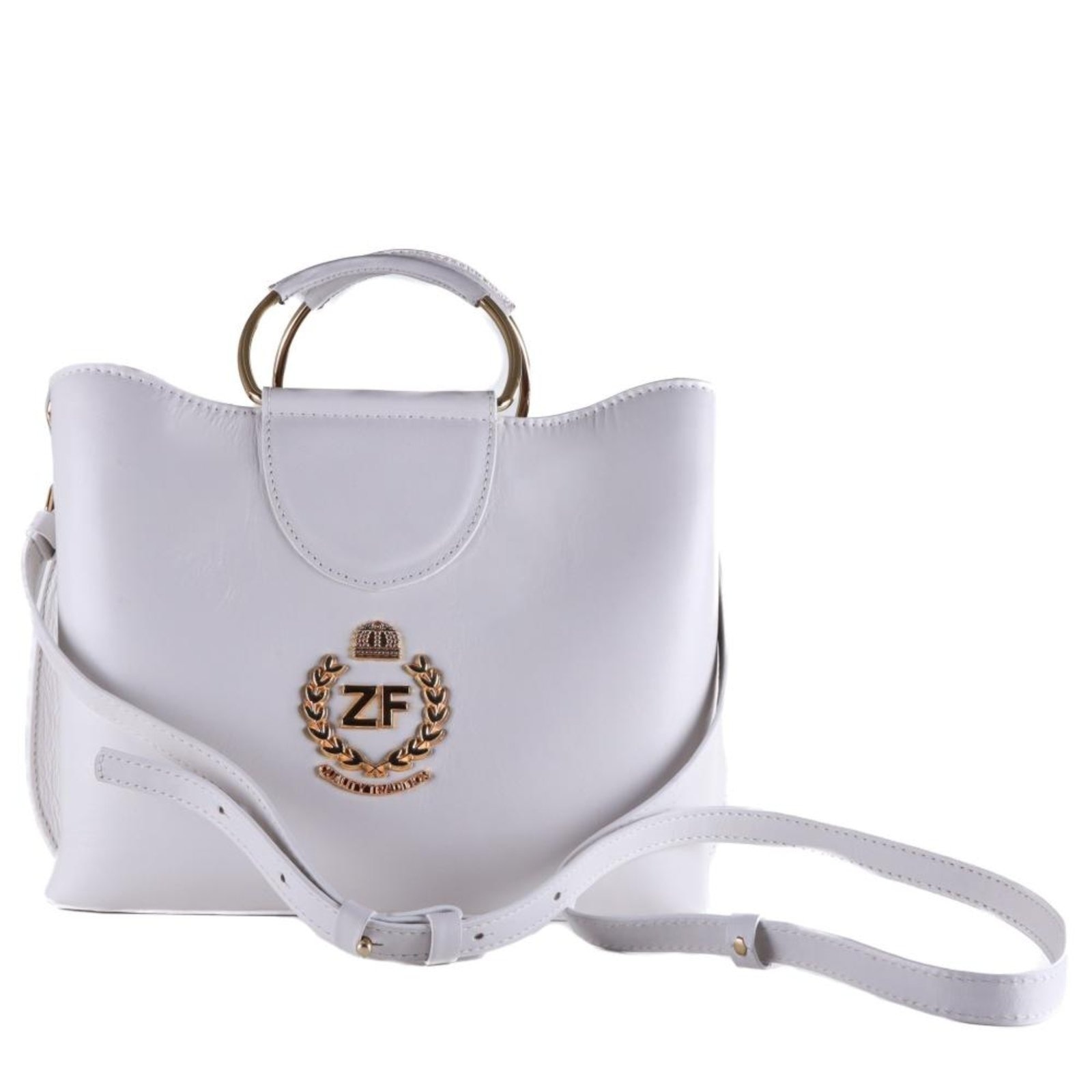 Imagem principal Bolsa Feminina Zariff Tote com Alça de Metal 142b Snow Zariff incolor