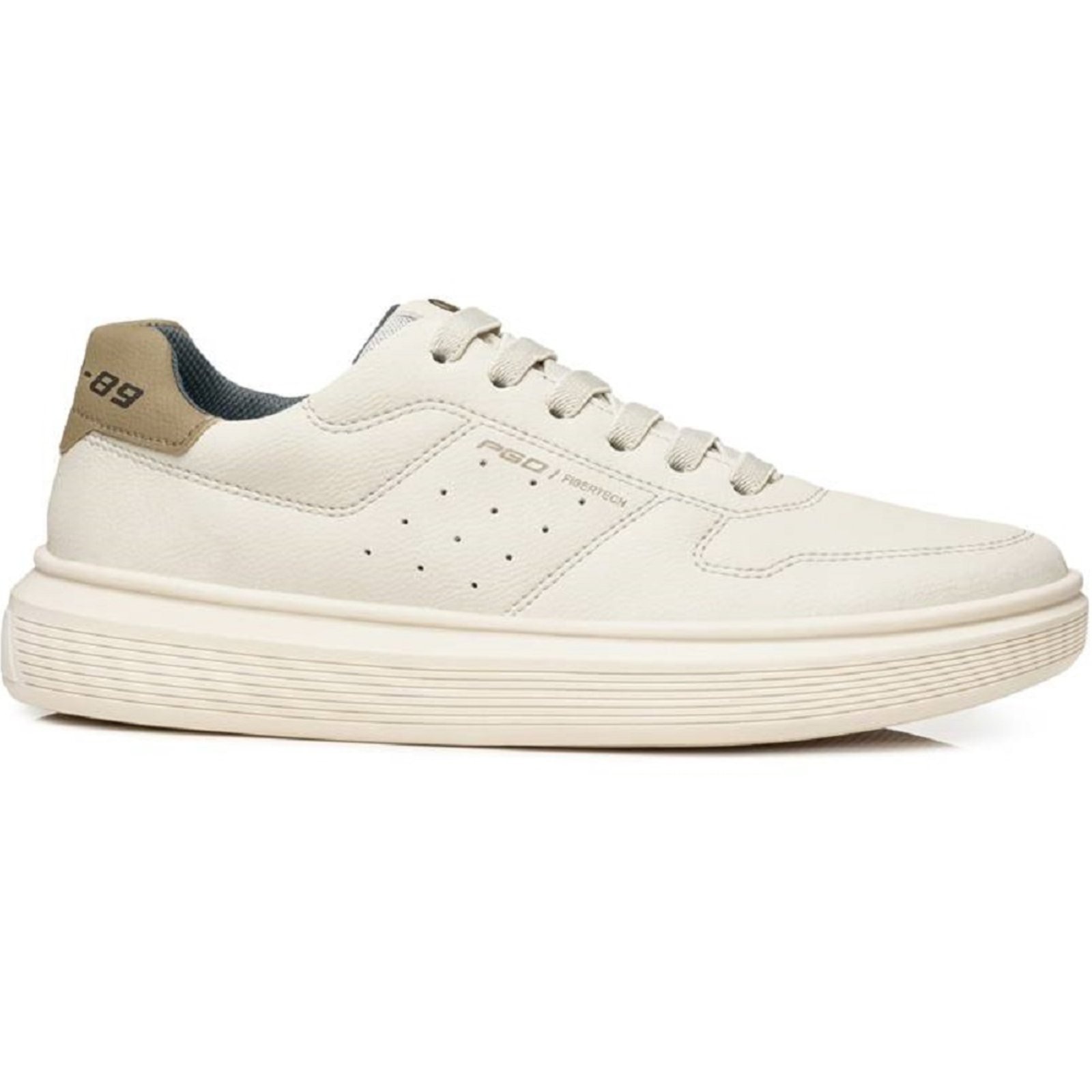 Imagem principal Sapatenis Pegada PGD 172108-04 Masculino - Off White PEGADA off-white white