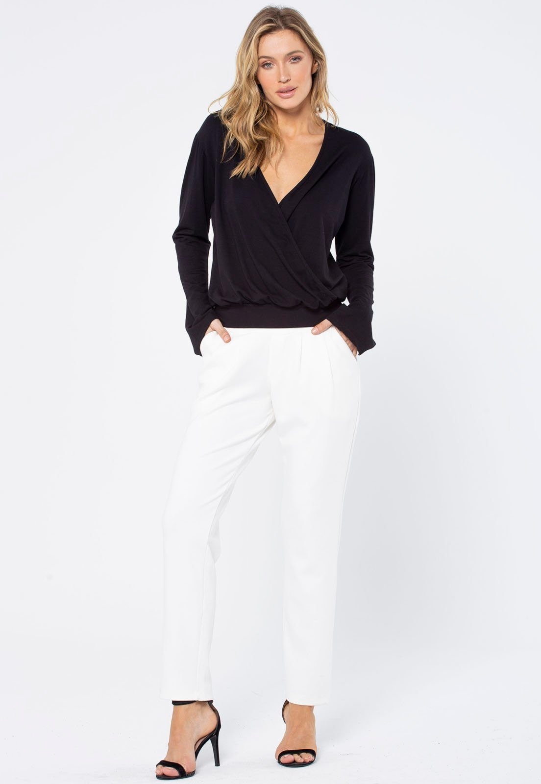 Imagem principal Calça Cenoura Amazonia Vital Malha sem Punho Branca Amazonia Vital branco