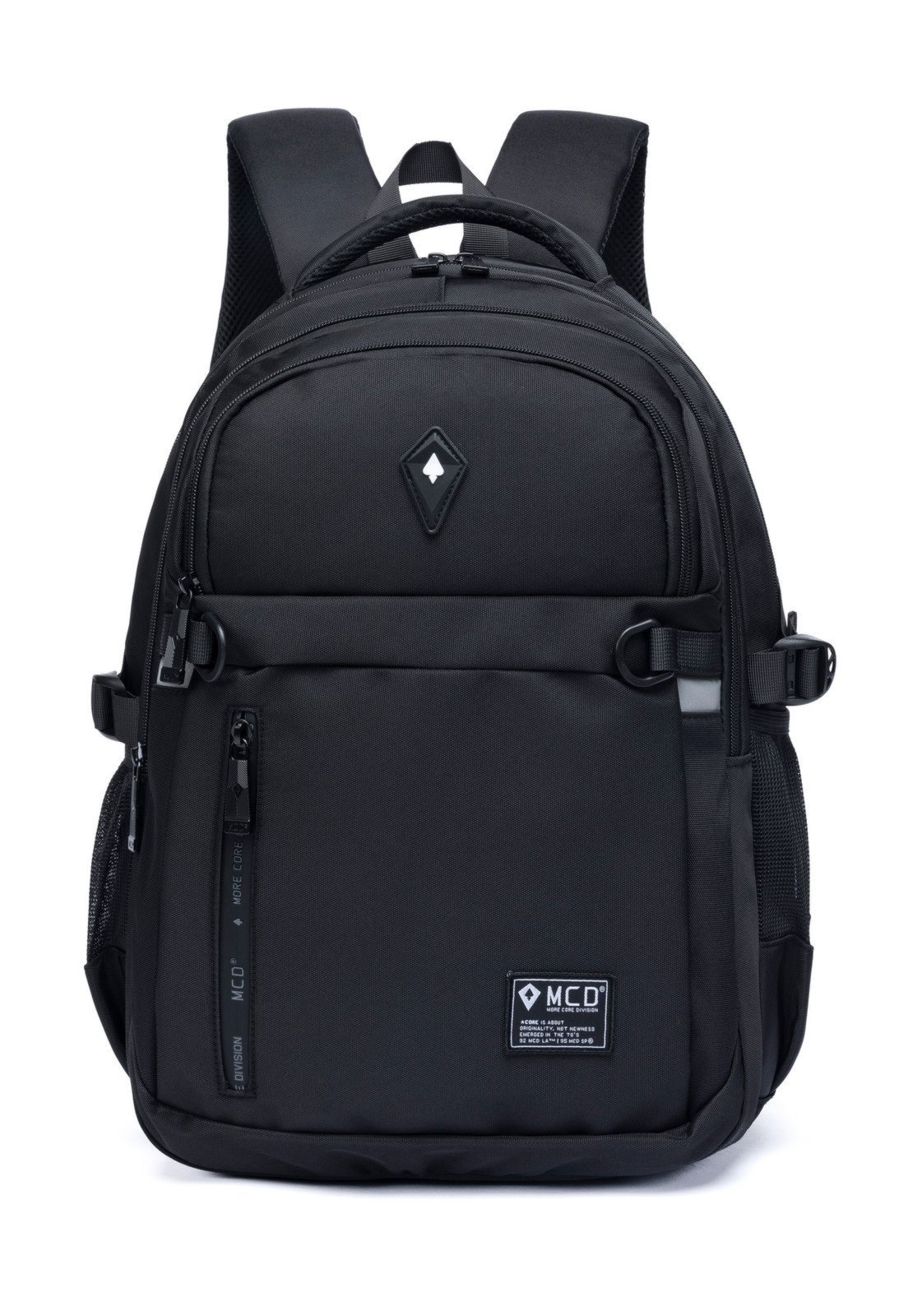 Imagem principal Mochila Universitária MCD Reforçada Masculina MCD preto