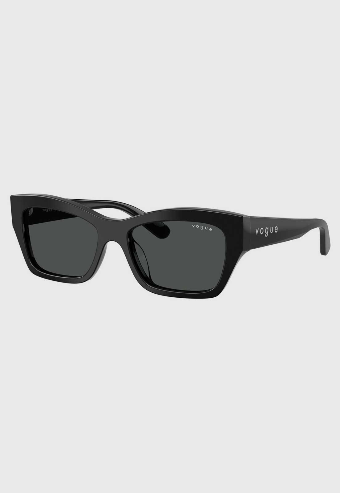 Imagem principal Óculos Feminino Vogue Retangular Acetato Vogue preto