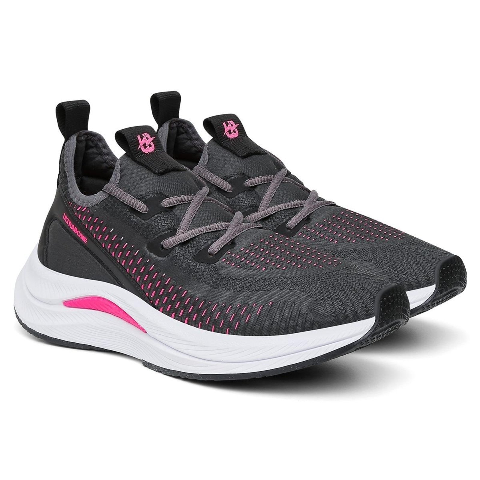 Imagem principal Tênis Esportivo Feminino Casual Fitness Academia Dia a dia Nine4 cinza