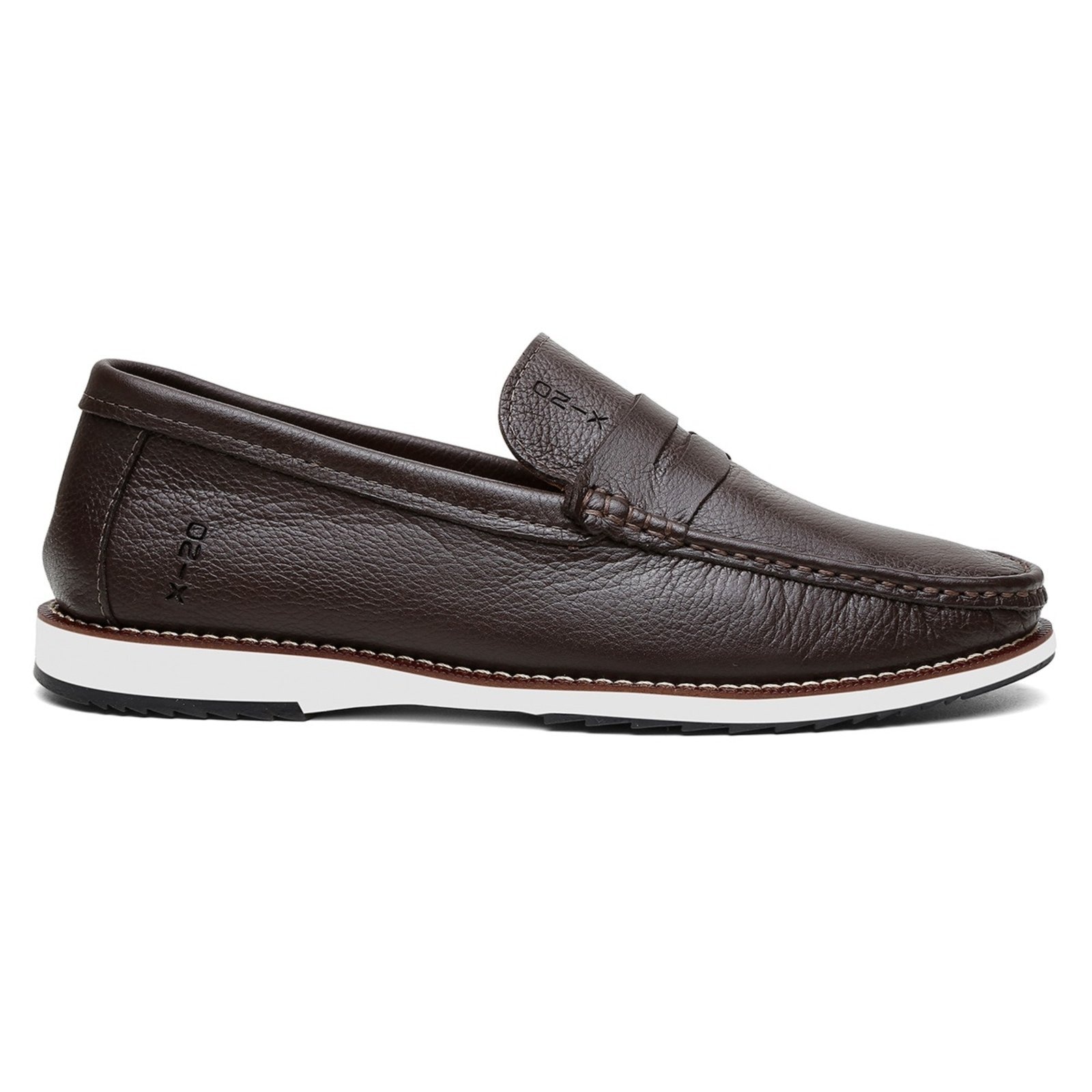Imagem principal Mocassim Masculino Couro Dockside Casual Moderno ROMEU E JULIETA SHOES café