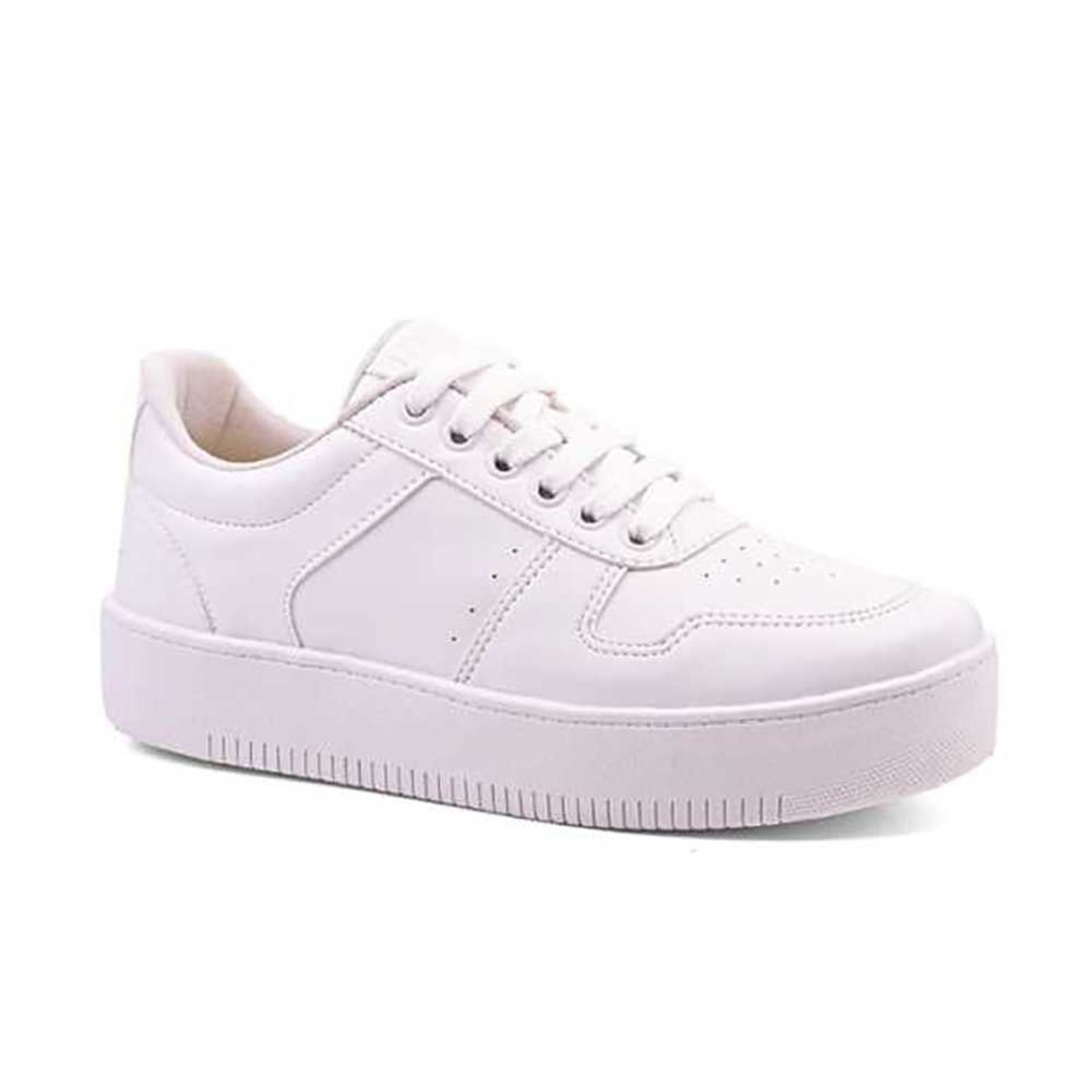 Imagem principal Tênis Feminino Izalu Casual Sneaker Minimalista Izalu branco