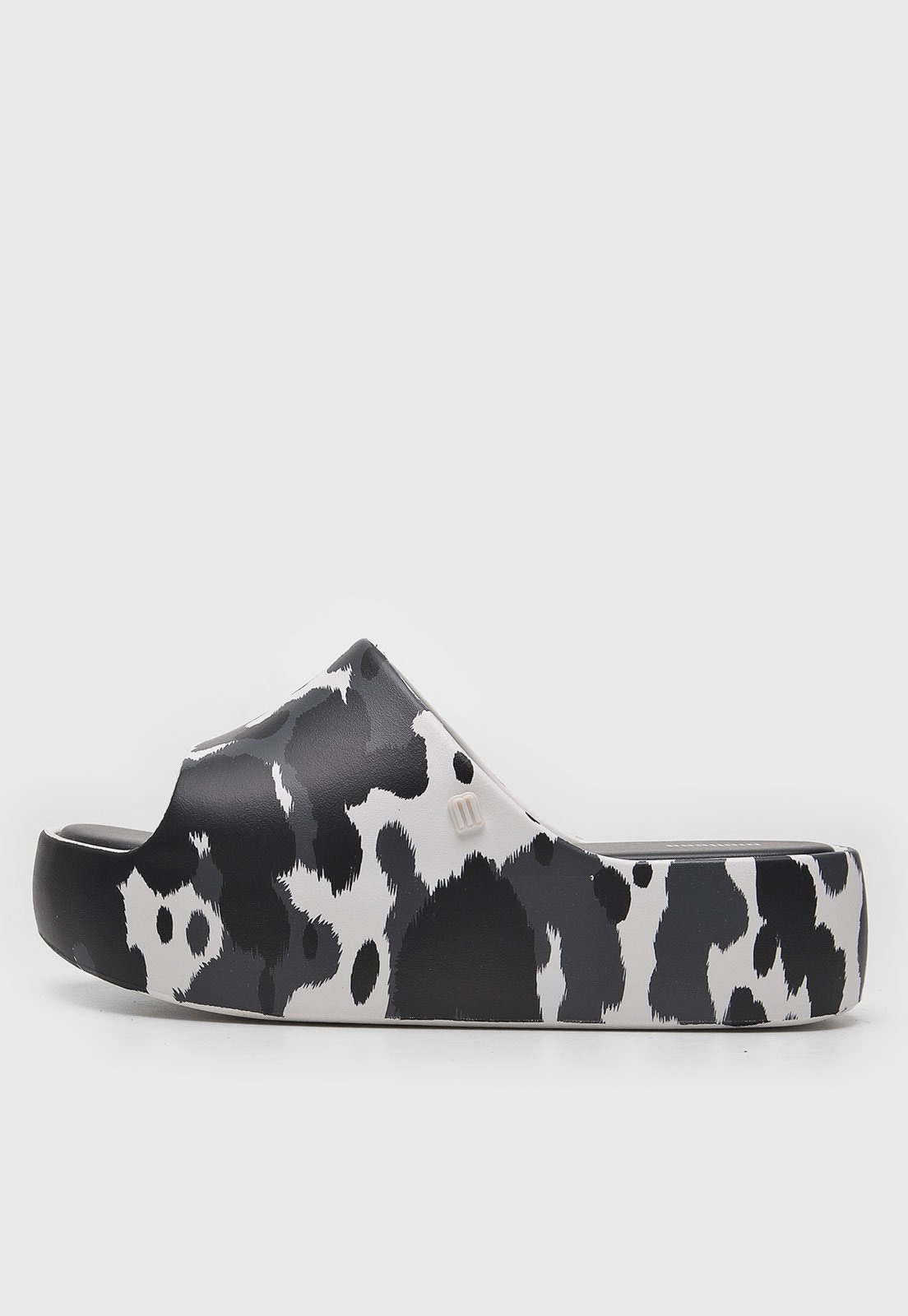 Imagem principal Tamanco Flatform Melissa Free Print Preta Melissa preto