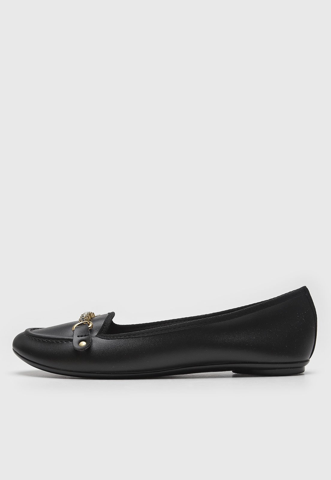 Imagem principal Sapatilha Moleca Aplicação Metalizada Preta MOLECA preto