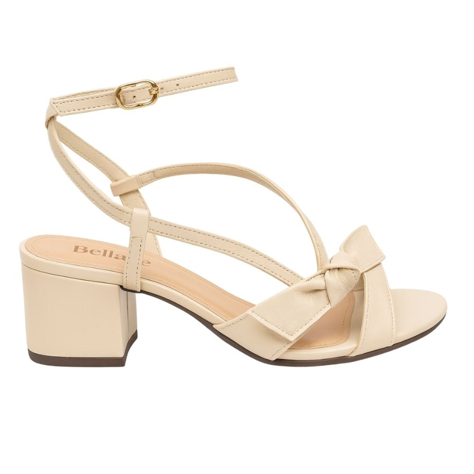 Imagem principal Sandália Bellaze Salto Médio Off White Bellaze off-white white
