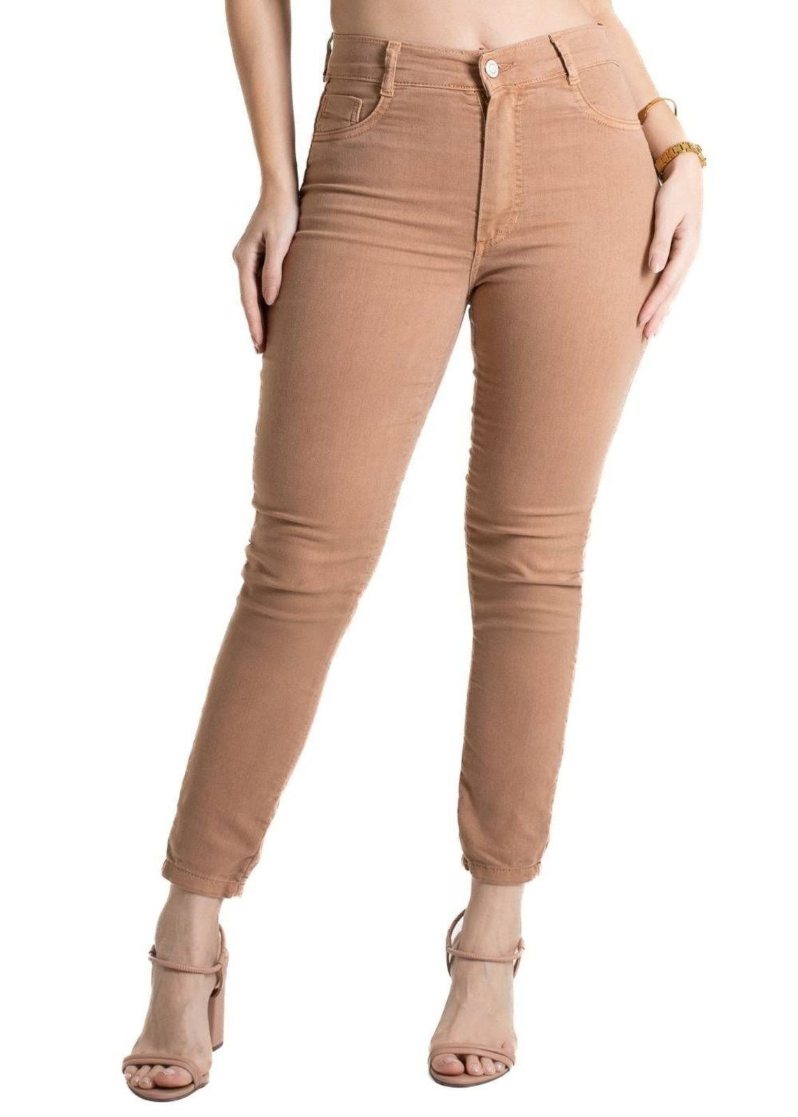 Imagem principal Calça Jeans Sawary Skinny Petit - 280800 Sawary marrom