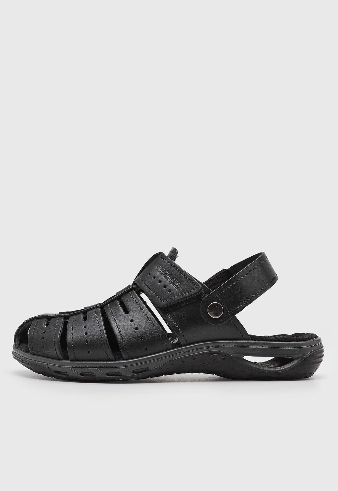 Imagem principal Sandália Masculina Pegada Fechamento Ajustável Preta PEGADA preto