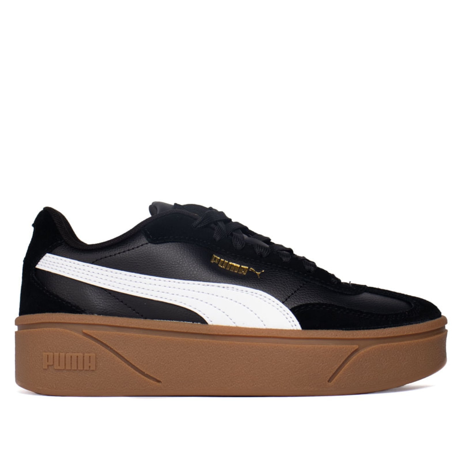 Imagem principal Tênis Feminino Puma Club II Era Plataforma Couro Puma preto