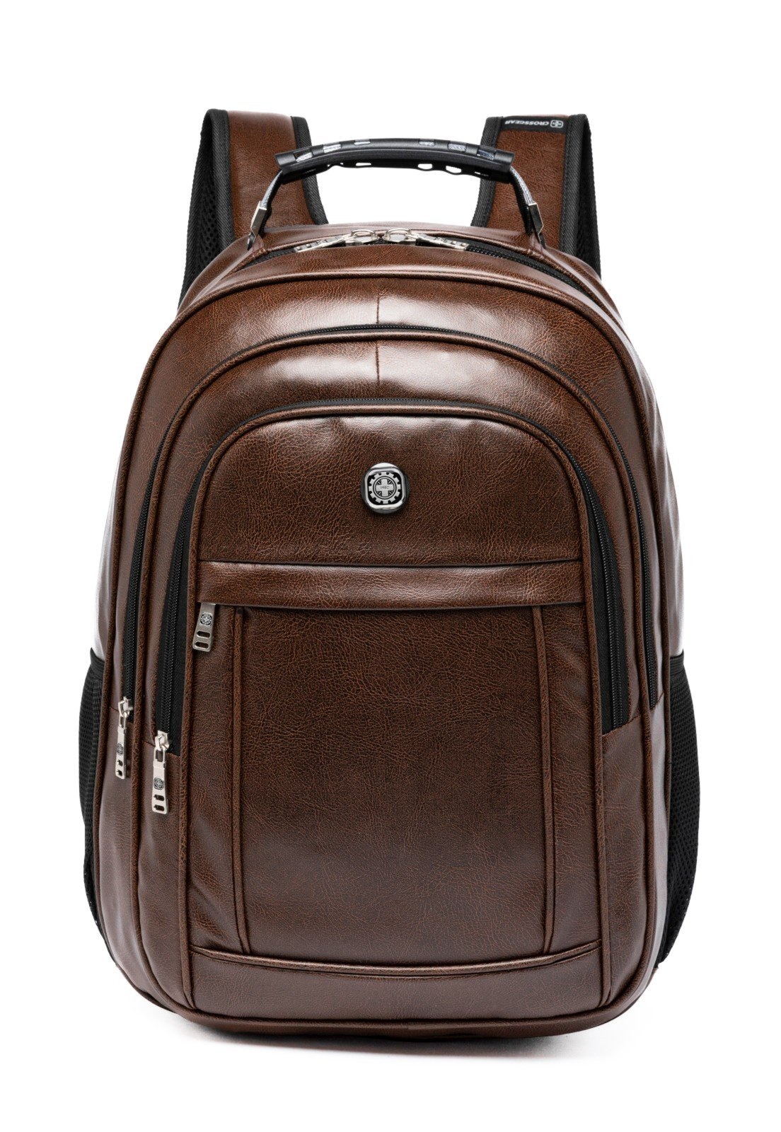 Imagem principal Mochila Executiva Faculdade Reforçada Bolsa Grande Crossgear marrom