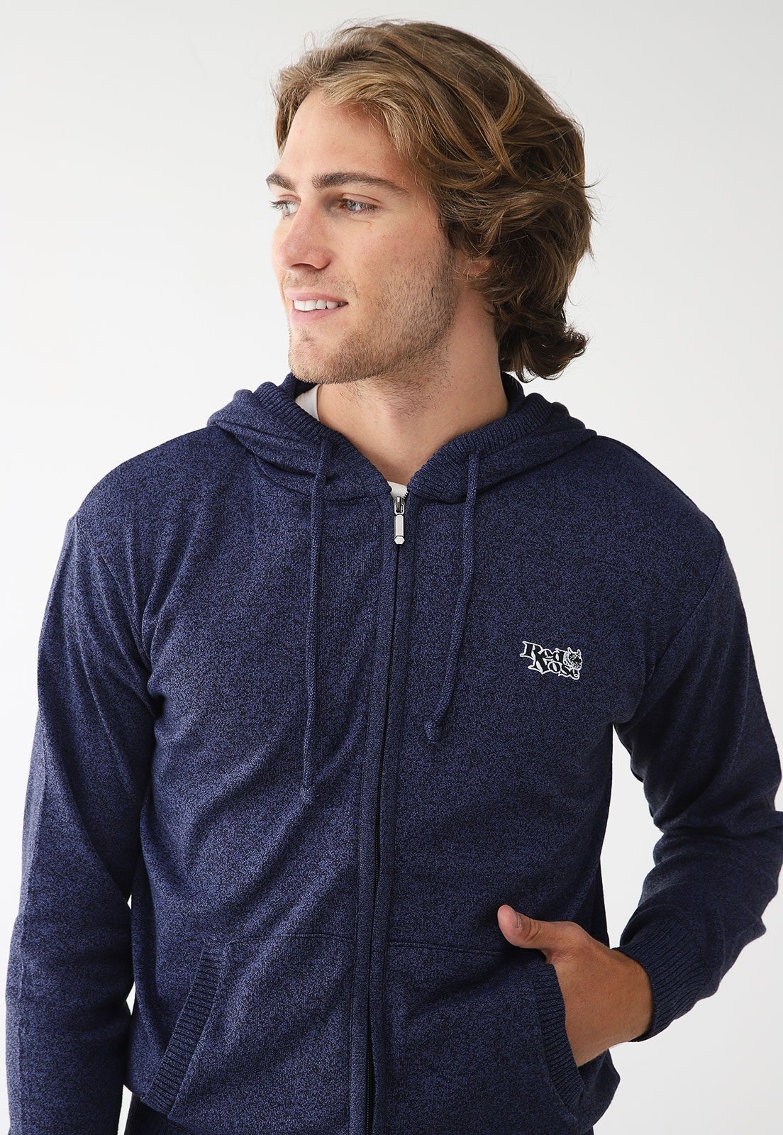 Imagem principal Jaqueta Tricot Red Nose Reta Logo Azul Red Nose azul red