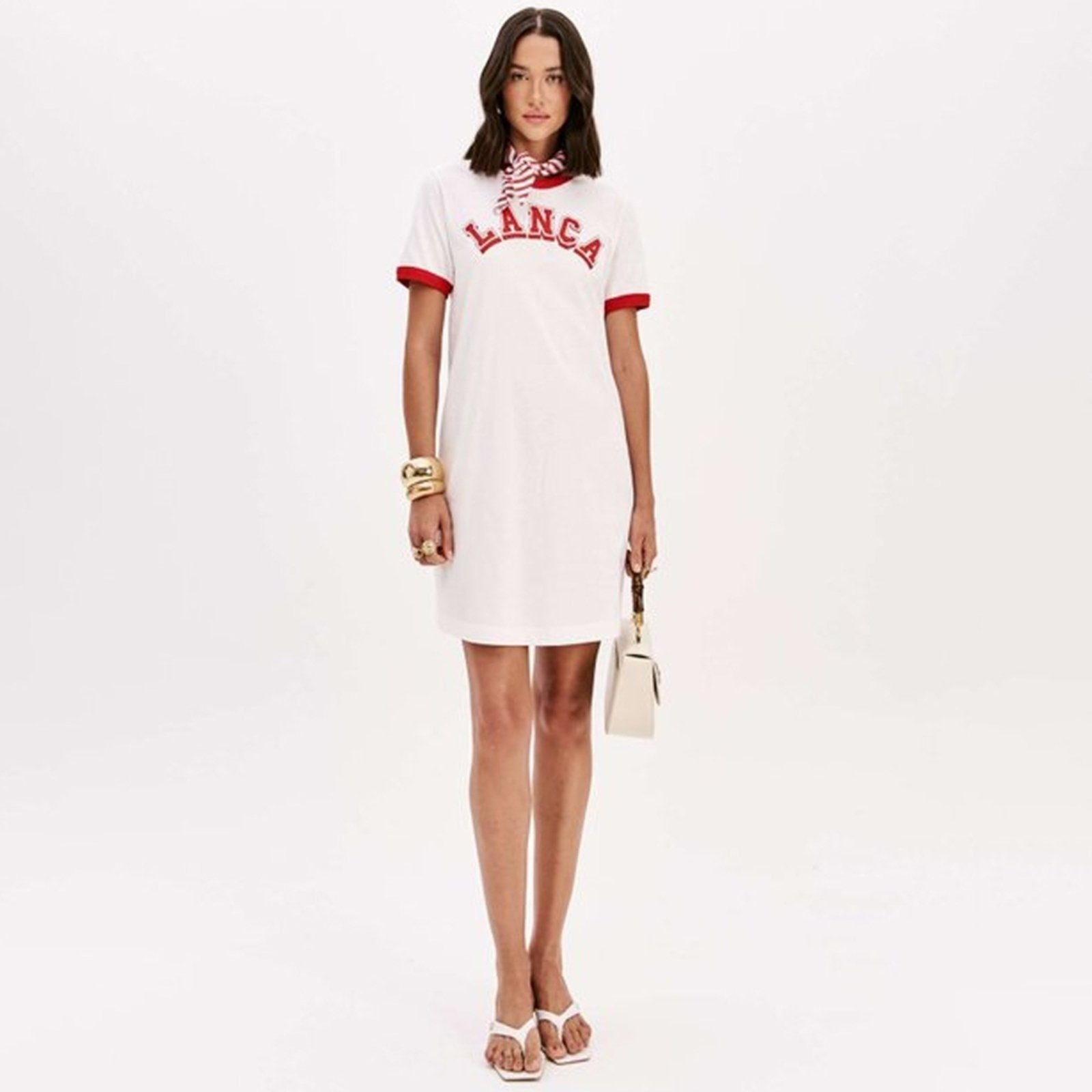 Imagem principal Vestido Lança Perfume T Dress Pr26 Off White Feminino Lança Perfume amarelo white