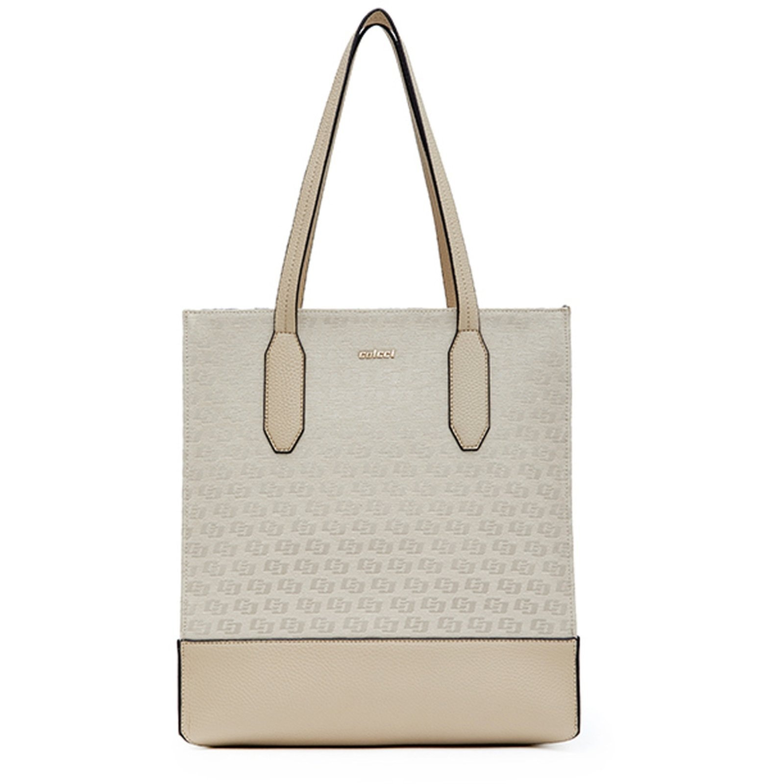 Imagem principal Bolsa Shopping Colcci Jacquard In24 Off White Feminino Colcci amarelo white