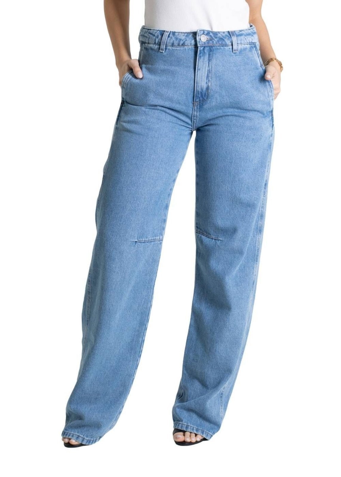 Imagem principal Calça Jeans Sawary Barrel - 279942 Sawary azul