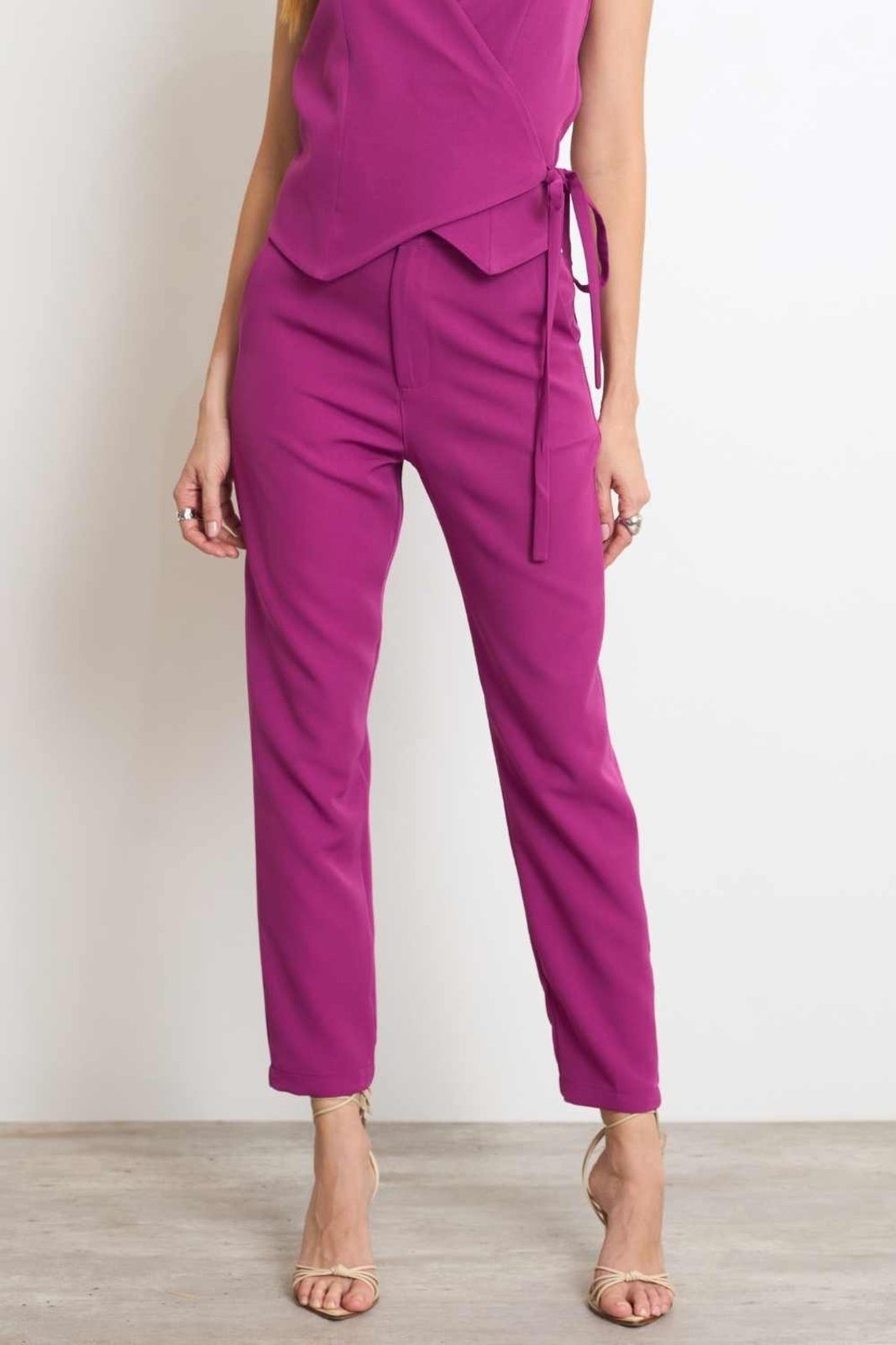 Imagem principal Calça Vanibele Alfaiataria Fúcsia Vanibele pink/roxo