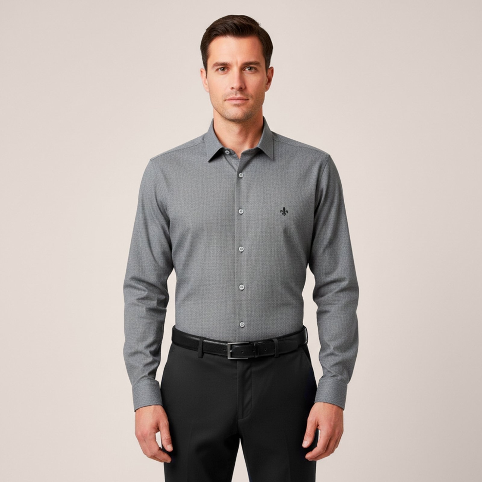 Imagem principal Camisa Dudalina Slim Ou26 Masculino Dudalina preto