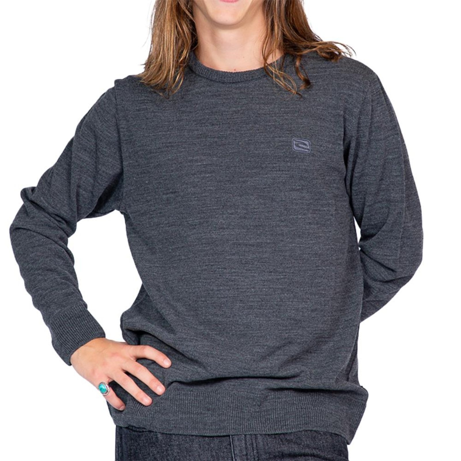Imagem principal Tricot Rip Curl Brand Blade WT25 Masculino Charcoal Rip Curl grafite