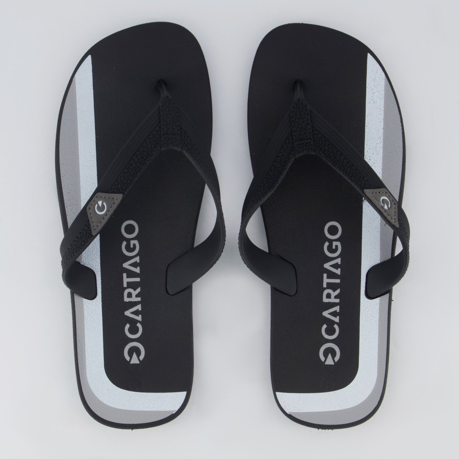 Imagem principal Chinelo Cartago Atlanta II e Branco CARTAGO preto