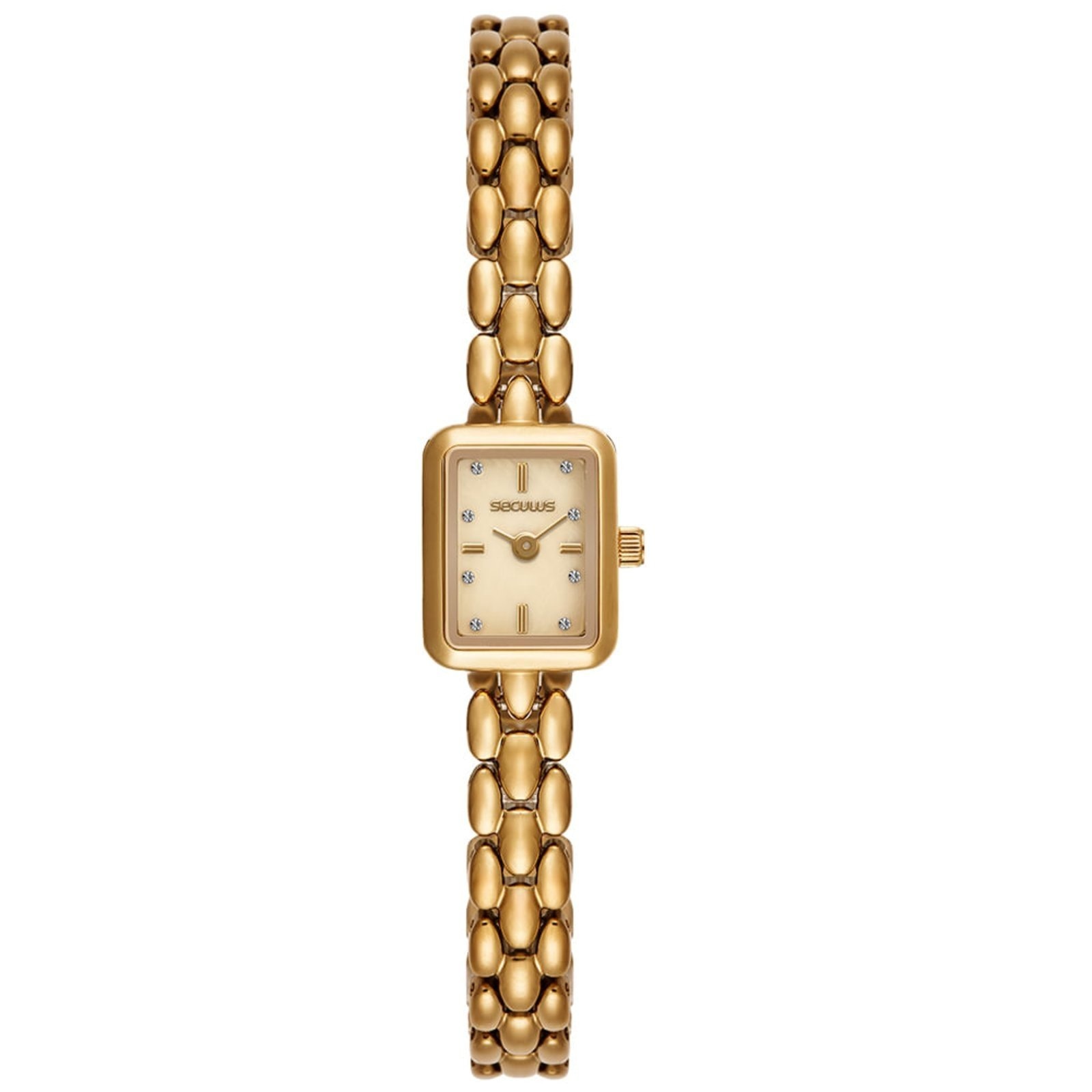 Imagem principal Relógio Feminino Seculus Movimento Micromáquina Seculus dourado