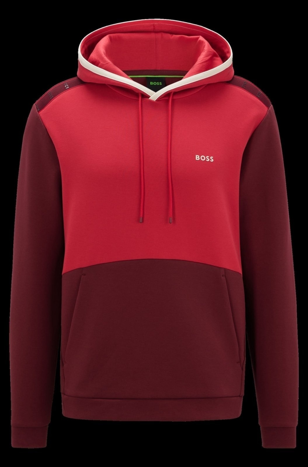 Imagem principal Blusa De Moletom Em Mistura De Algodão Color Block Boss rosa