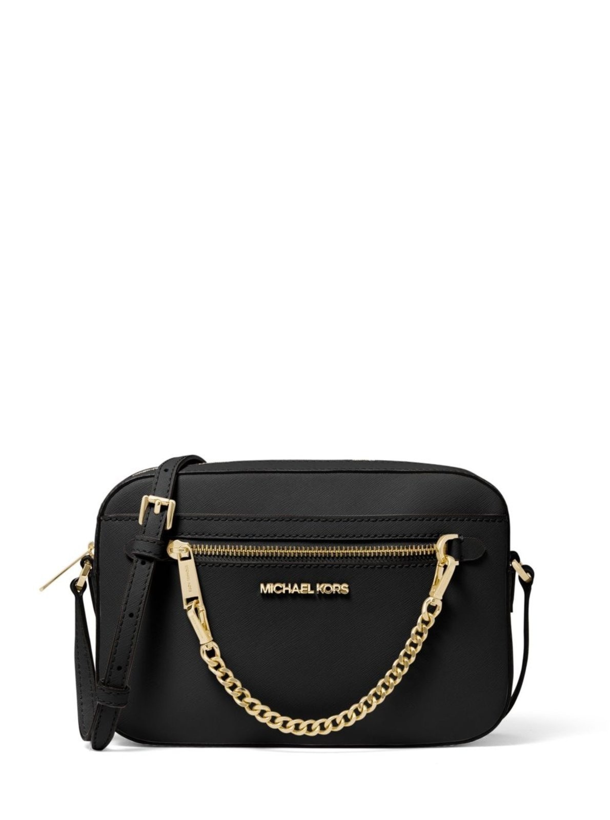 Imagem principal Bolsa Transversal Jet Set Grande De Couro 35S1GTTC7L001 Michael Kors preto