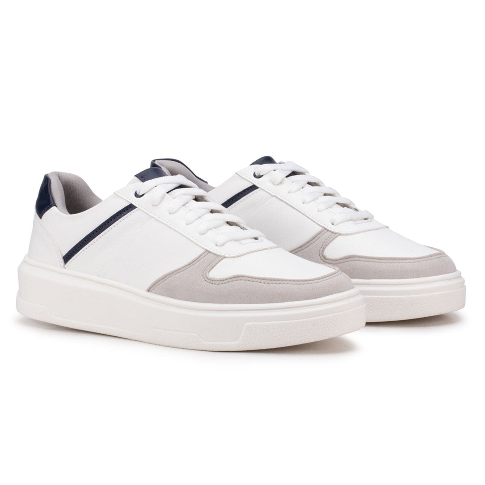 Imagem principal Tênis Sapatenis Masculino Casual Branco Confortável Estilo Shoes azul/branco azul