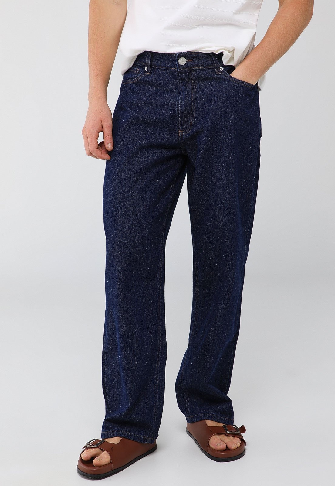 Imagem principal Calça Masculina Hering Reta Escura Hering azul