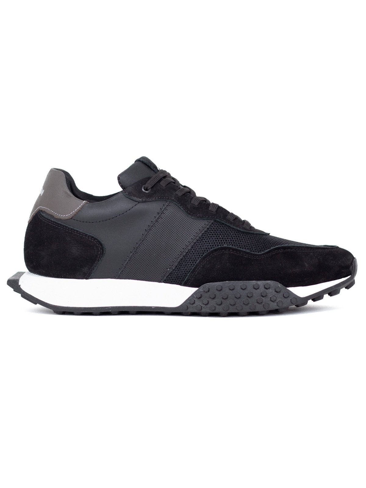 Imagem principal Tênis Masculino Ferracini 24h Racer Couro Sneaker Confortável FERRACINI preto