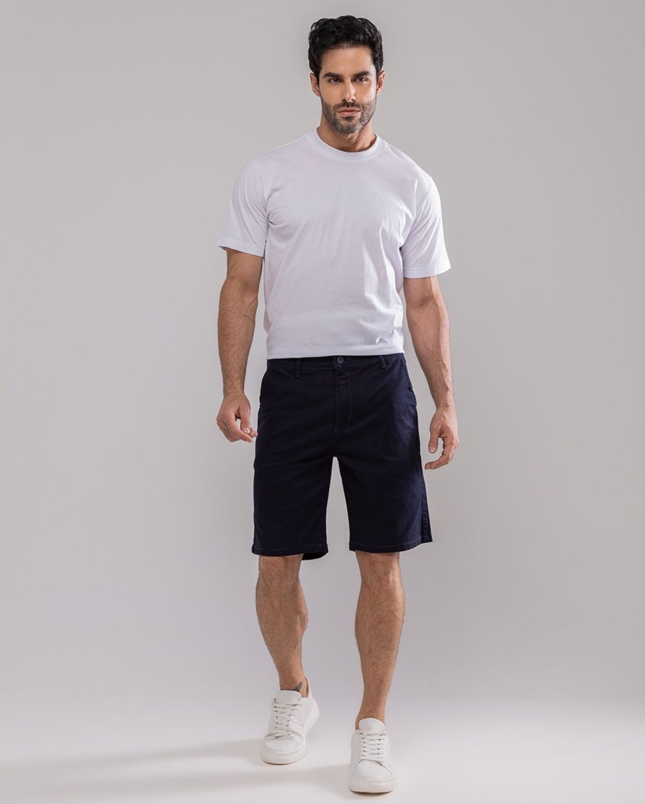 Imagem principal Bermuda Masculina Chino 11100 Marinho Consciência azul marinho