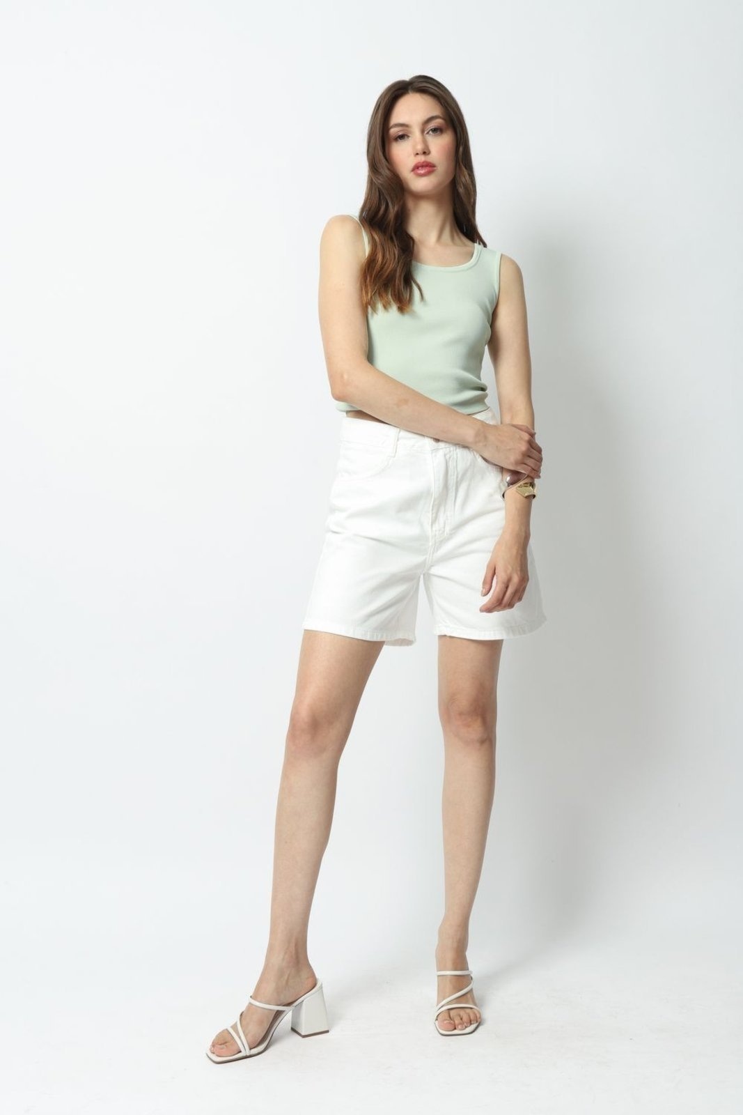 Imagem principal Shorts Sarja 38 Gazzy branco