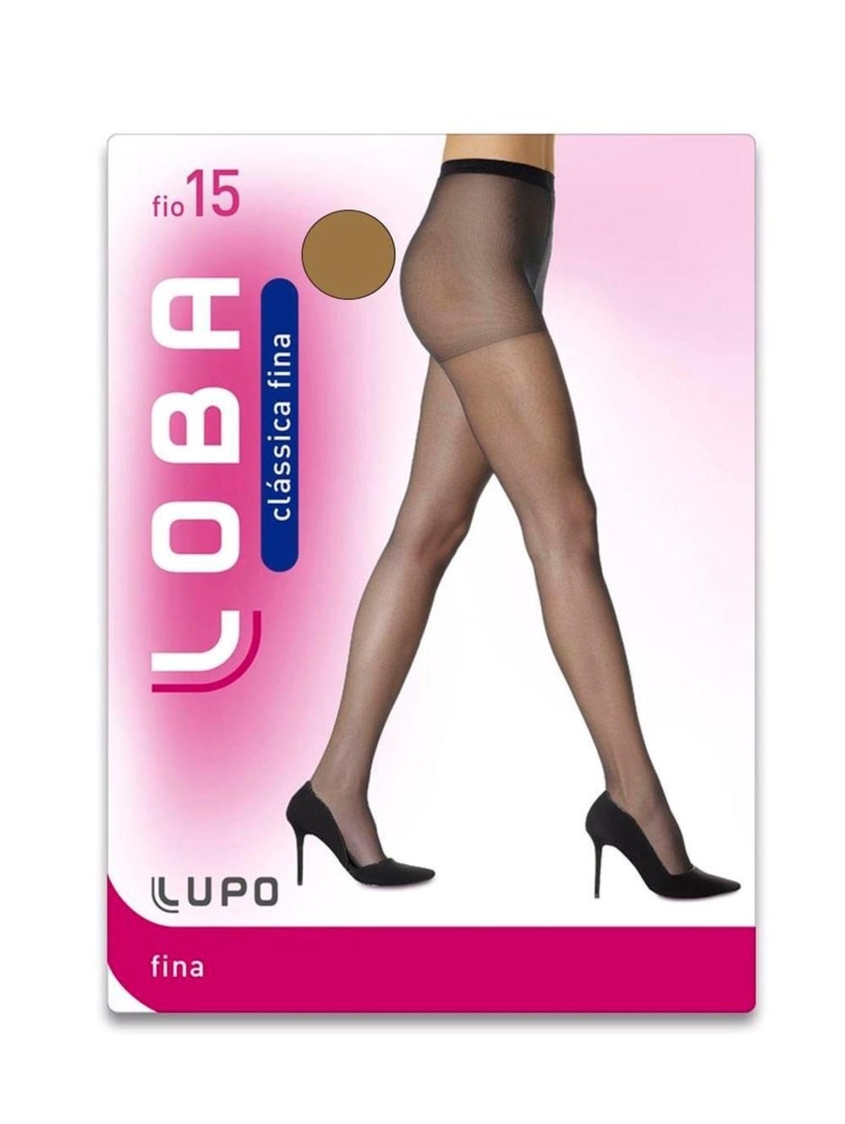 Imagem principal Meia-Calça Clássica Fio 15 Lupo Feminina Natural Lupo bege natural