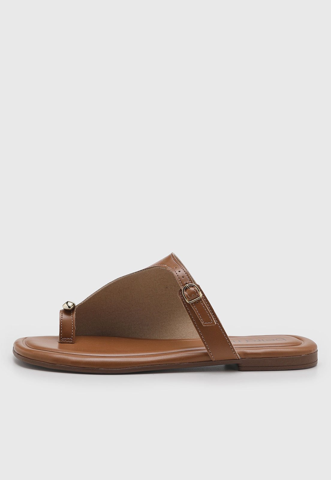 Imagem principal Rasteira Feminina Beira Rio Detalhe Metalizada BEIRA RIO marrom