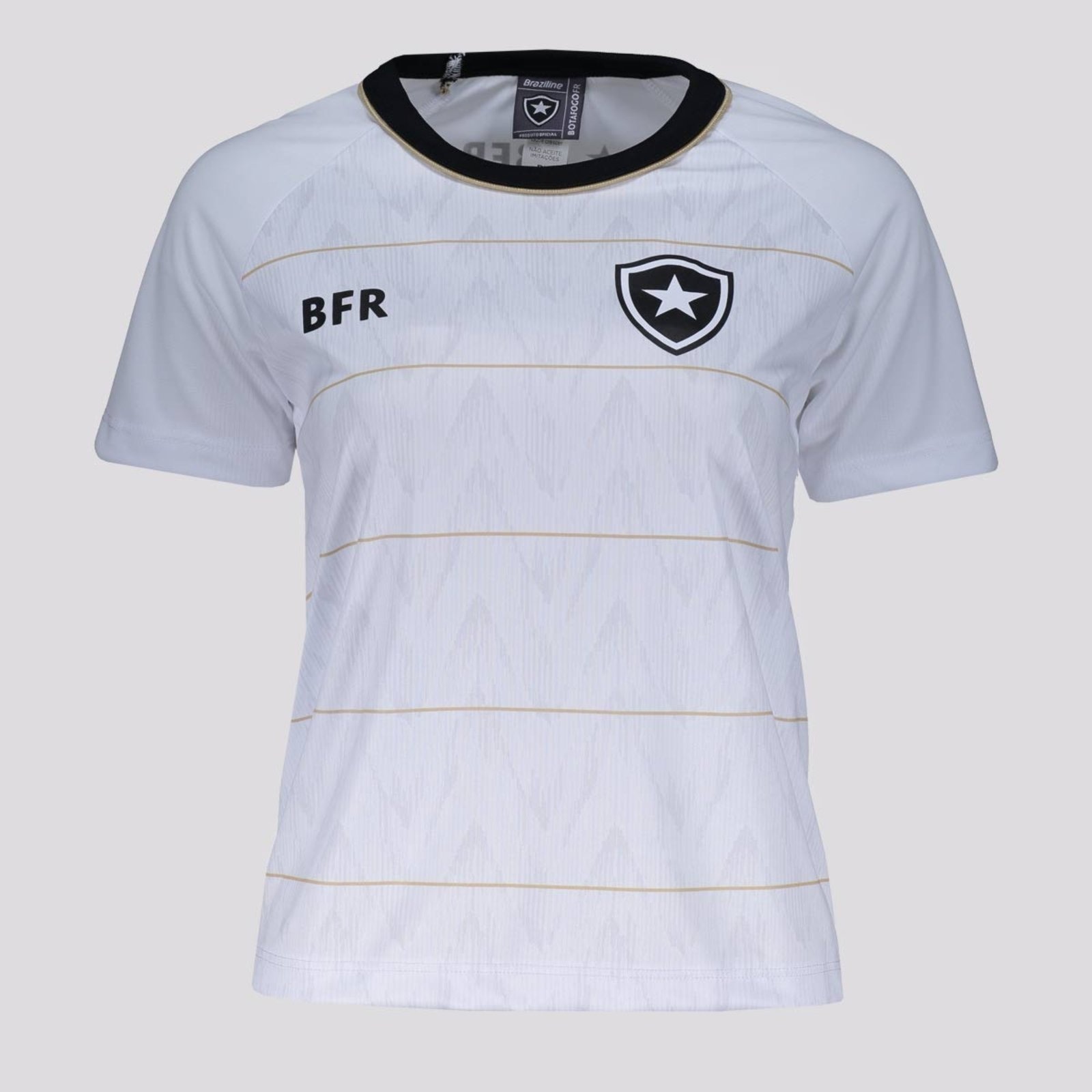 Imagem principal Camisa Botafogo Bens Feminina Branca braziline branco