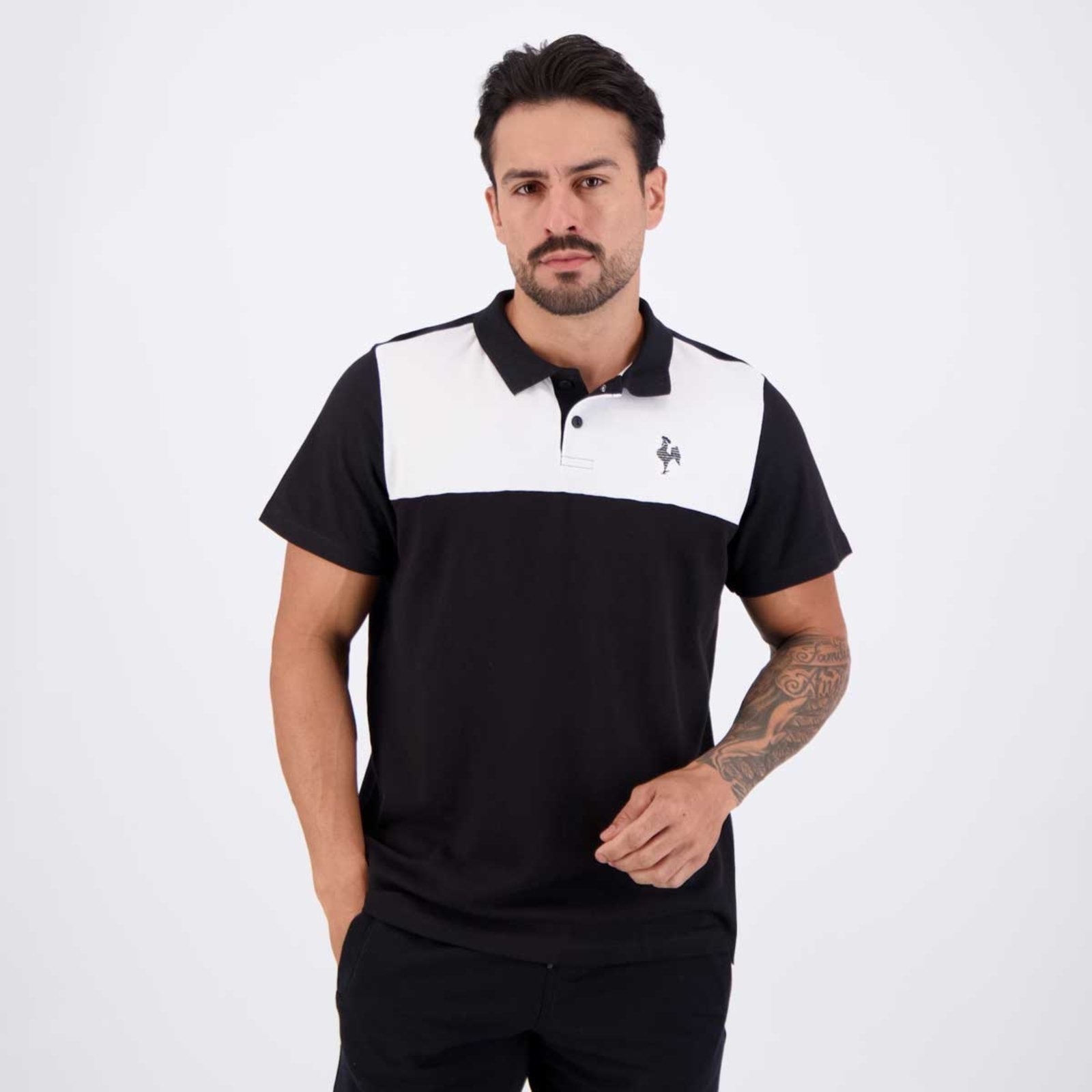 Imagem principal Polo Atlético Mineiro Malta Preta braziline preto