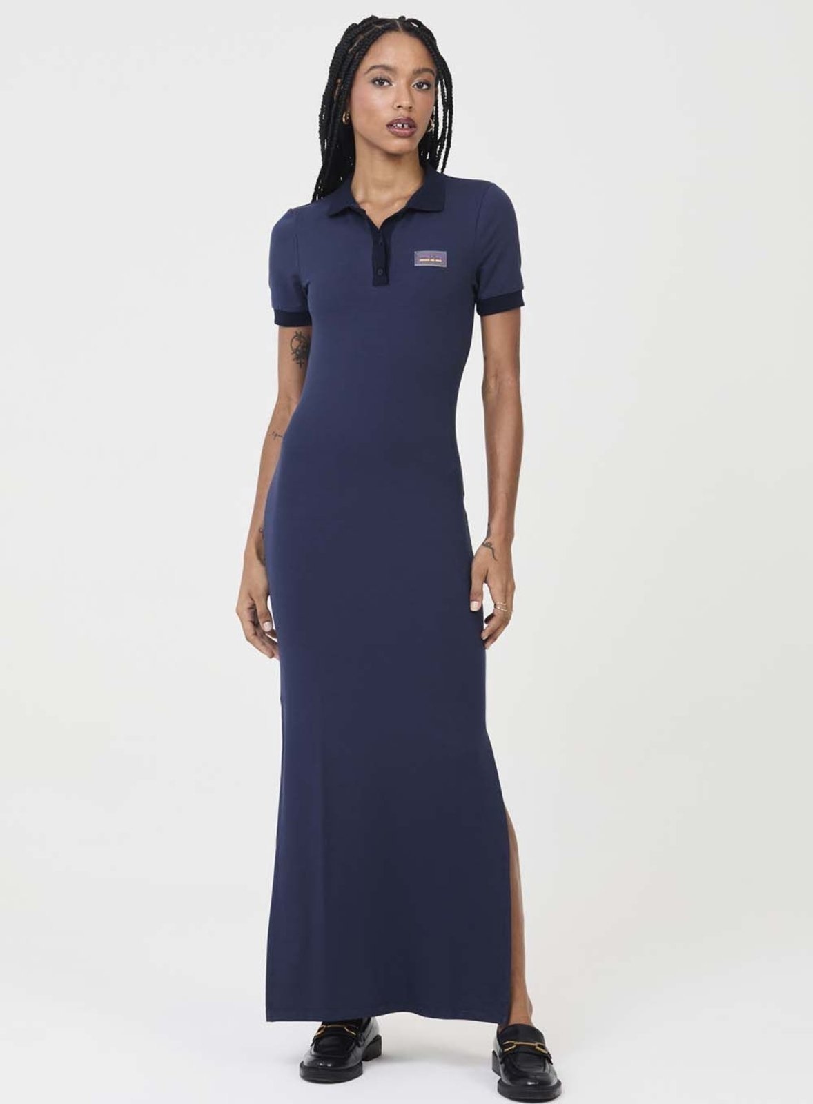 Imagem principal Vestido Midi Slim Estilo Polo Colcci CLC Olympic Colcci CLC azul