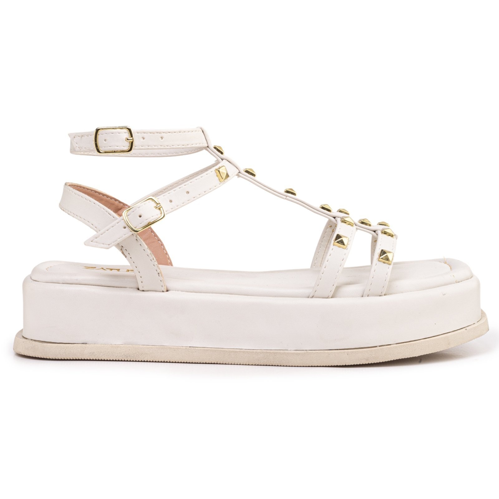 Imagem principal Flatfomr gladiadora spikes Off White ZATURE STORES off-white white