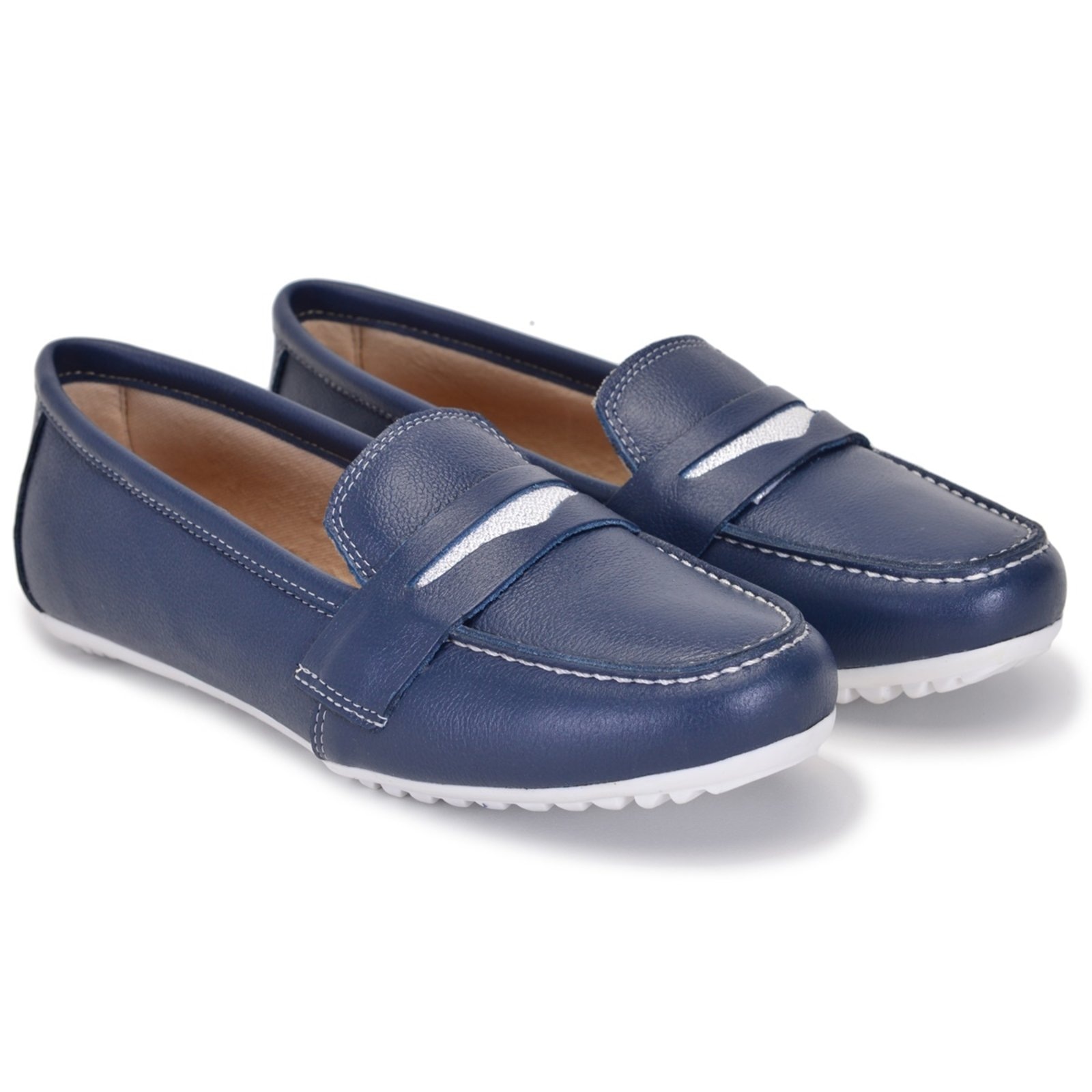 Imagem principal Sapato Mocassim Feminino Confort 514 Marinho Footworks azul marinho