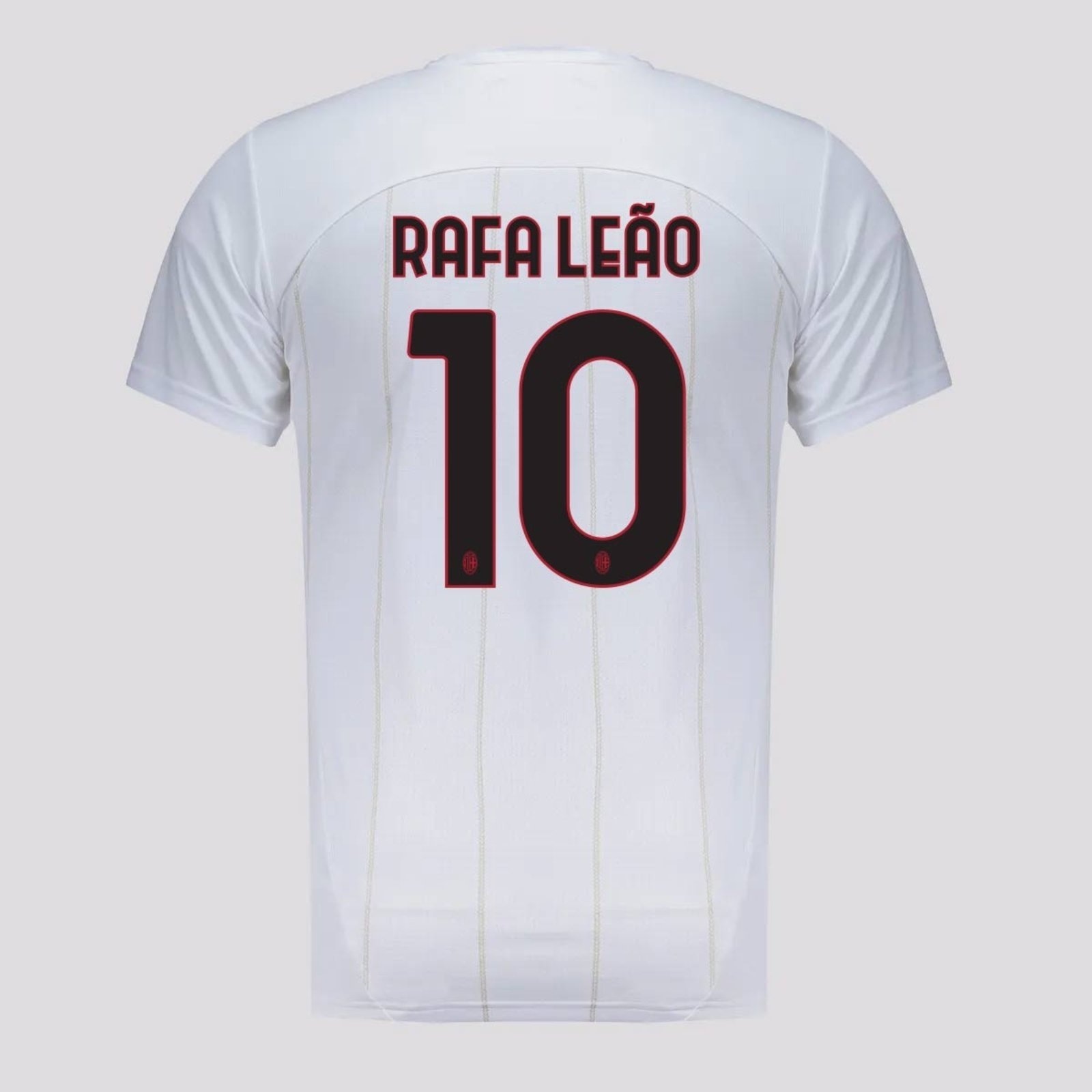 Imagem principal Camisa Puma Milan Pré-Jogo 2025 Branca 10 Rafa Leão Puma branco