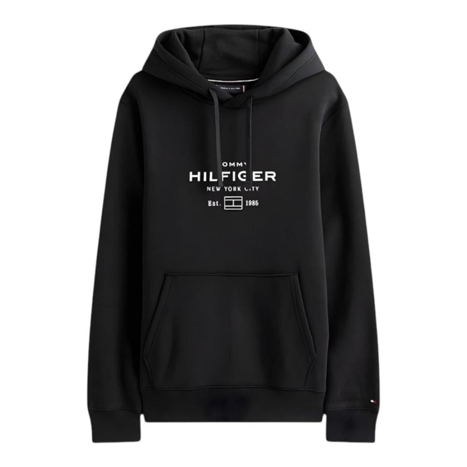 Imagem principal Moletom Canguru Tommy Hilfiger Oval Graphic Hoodie Tommy Hilfiger preto