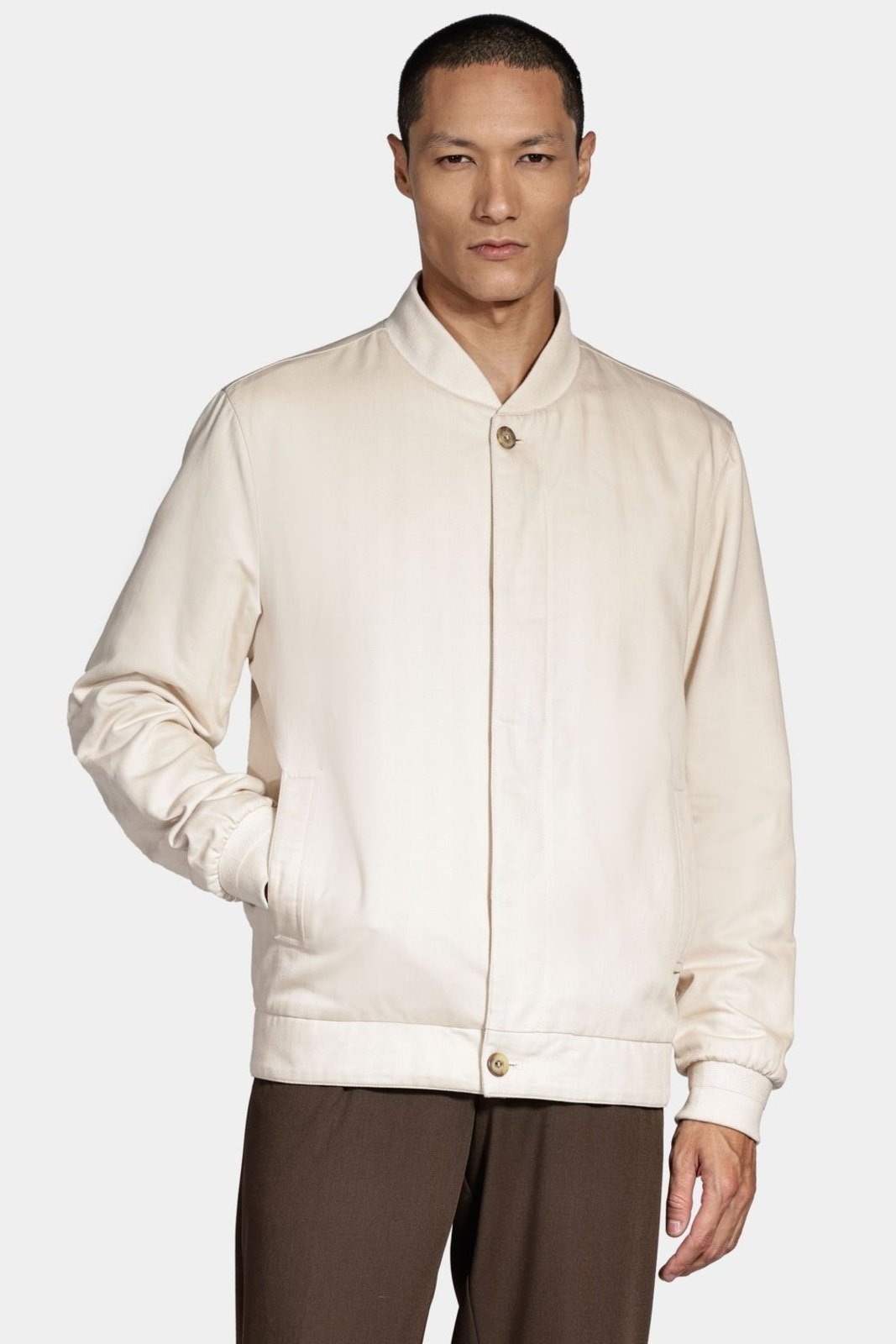 Imagem principal Jaqueta Aramis Bomber Chevron Off White Aramis branco white