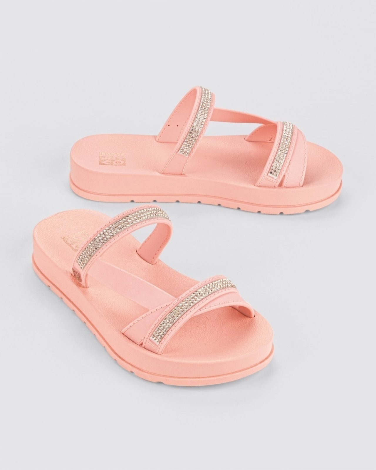 Imagem principal Chinelo Slide Brilho Zaxy Zaxy rosa