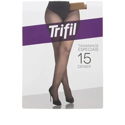 Meia-calça Feminina Trifil Denier 2XG Fio 15 Natural