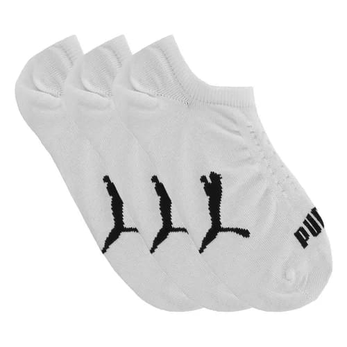 Kit Meia Sapatilha Puma 3 Pares 39-43 Branco