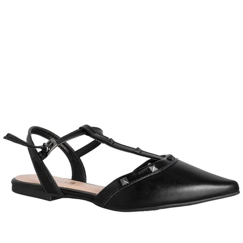 Slingback Gabriela Detalhe Recorte Tachas