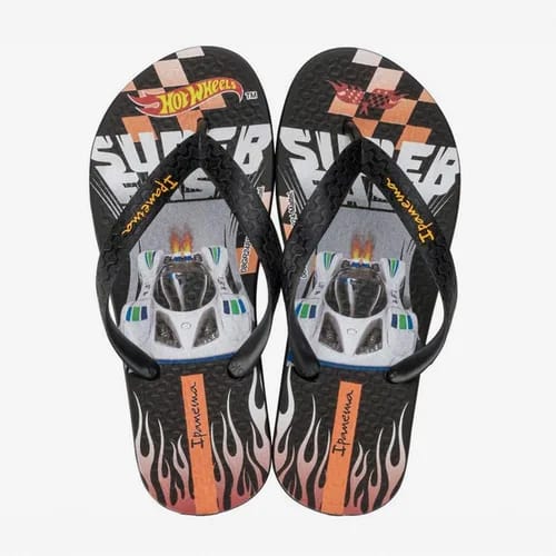 Chinelo Infantil Ipanema Hot Wheels Super Fast